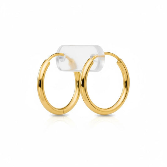 9ct Gold Sleeper Earrings