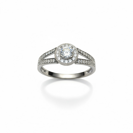 Sterling Silver CZ Ring