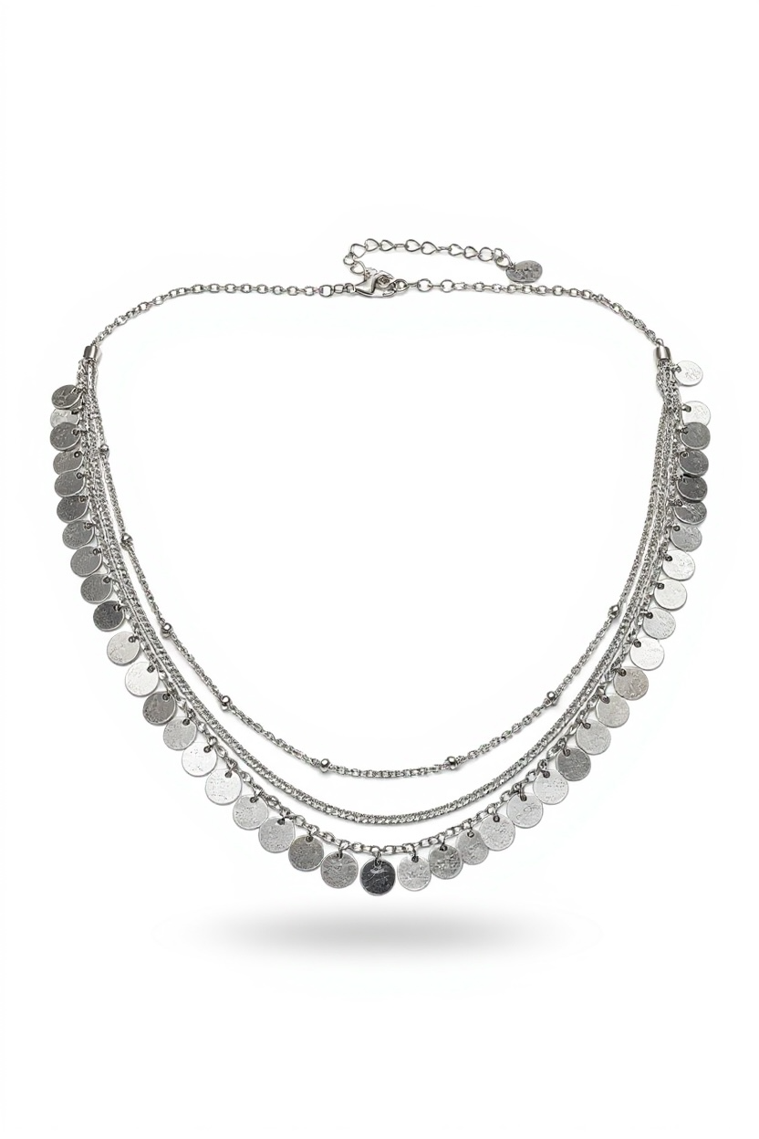 Sterling Silver Fancy Anklet Chain
