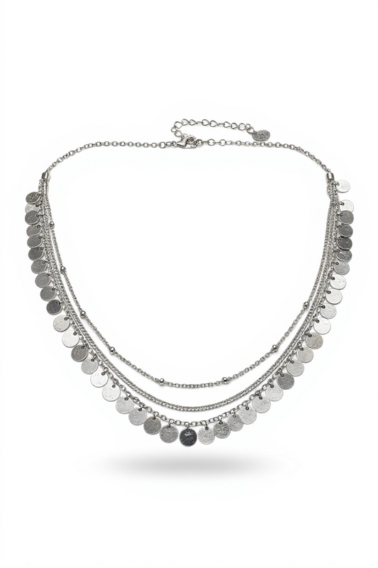 Sterling Silver Fancy Anklet Chain