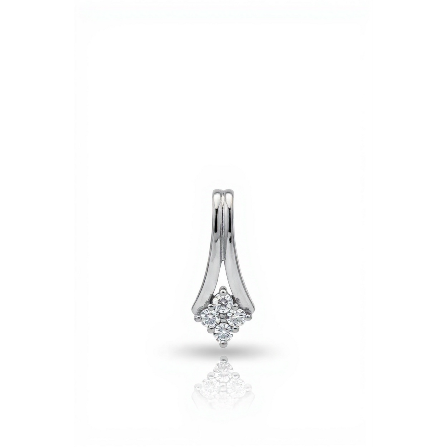 9ct Gold Diamond And Tanzanite Pendants