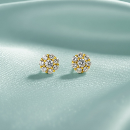 Aurum Cluster Studs